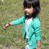 Trẻ em Hàn Quốc của quần áo mùa xuân và mùa thu trẻ em mới của bé chủ đề bông hoang dã cardigan chàng trai và cô gái màu rắn điều hòa không khí áo khoác nhỏ