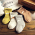 Vớ trẻ sơ sinh mùa xuân và mùa thu cotton dài ống 0-3 tháng mùa đông Trẻ sơ sinh nam và nữ miệng thông 6 vớ hoạt hình dễ thương - Vớ quần tất lót lông Vớ