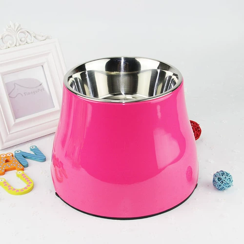 Новая бесплатная доставка супер -хоупер чаша кошка миска для питомца из нержавеющей стали горшка высокая миска для собачья горшок кошка кошка