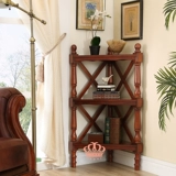 Белая угловая рама, экологичная книжная полка из натурального дерева