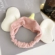 Nhật Bản và Hàn Quốc cô gái dễ thương trái tim Dumbo rửa mặt headband với mặt nạ trang điểm tai voi tự hẹn giờ phụ kiện tóc headband - Phụ kiện tóc