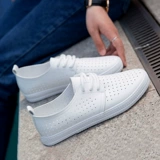 Дышащая универсальная белая обувь, тонкие кроссовки, мягкая подошва, 2023, осенняя