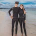Bộ đồ lặn Hàn Quốc dài tay quần dài tay chống nắng quần áo nhanh khô nữ quần áo lặn nổi quần áo mẹ - Vài đồ bơi set đồ đôi đi biển Vài đồ bơi