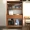 Gỗ rắn Bắc Âu ba chiều bên tủ phòng khách chuẩn bị tủ trà nhà bếp tủ lưu trữ lưu trữ hiên tủ kính - Buồng giá sách gỗ