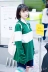 Li Zhien IU Sân Bay với cùng một đoạn POLO cổ áo dài tay áo khâu mùa thu áo len sinh viên Hàn Quốc retro màu xanh đậm cao đẳng gió thời trang nữ cao cấp Áo len