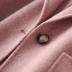 [DY117602AL] 涵 阁 小子 "Phúc âm" áo khoác len nữ hai mặt bằng len ngắn áo bomber nữ Áo len lót đôi