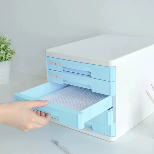 Бесплатная доставка 9762 Пятиветный файловый шкаф A4 Пластиковый шкаф для данных