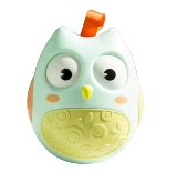 Безопасная нетоксичная неваляшка, ударопрочная интерактивная интеллектуальная игрушка, сова, кот