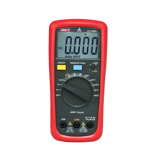 UT136B/UT136C+Высоко -преобразительный цифровой универсальный счетчик -Электрик Electrician Полностью автоматический универсальный счетчик
