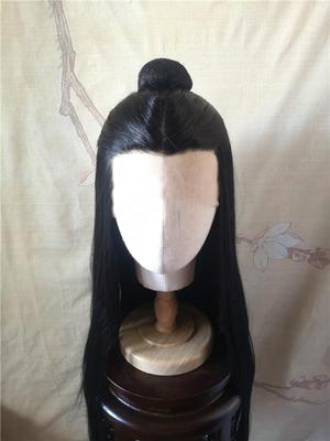 taobao agent Gufengxuan 87 version of Honglou Dream Wig Jia Baoyu wig Titan Children's Adults Break up the front lace wig