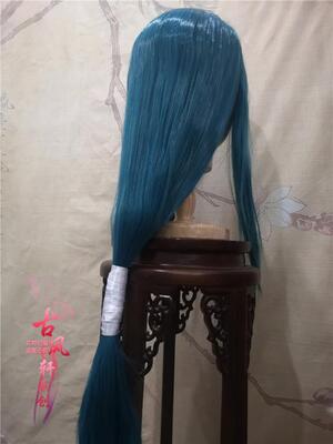 taobao agent Gu Fengxuan Master Luo Xiaohei Battle Unlimited COS wig Hang Beauty Point Mixed Silk front lace