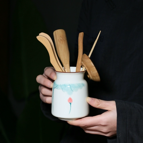 Рукопаковая маленькая свежая чайная церемония шесть господ