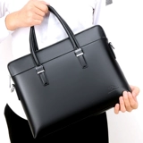 Барсетка, мужская кожаная сумка на одно плечо, ноутбук, бизнес-версия, из натуральной кожи