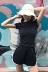 Đầu mùa thu mới của phụ nữ Hàn Quốc phiên bản của tính khí đơn giản cơ bản ngắn tay T-Shirt nữ sinh viên là mỏng ngắn giản dị đáy áo sơ mi