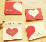 Little Envelope Ten -Year Old Shop более 20 цветов конверт небольшой 118 см монохроматический цвет конфеты Coland Bank Card Хранение карты 100