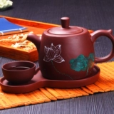 Ручная толканная кунг -фу Суп горшок с тремя гостиничными гостиничными клубами