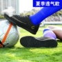 Giày bóng đá Messi cr7 nam trẻ em gãy móng thoáng khí bề mặt lưới mùa hè C Rosin sát thủ 12 trường tiểu học đào tạo nữ TF - Giày bóng đá giày nam thể thao