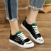Mùa hè 2018 mới giày vải nữ Giày dép nữ bình dân Hàn Quốc trong giày nam trẻ trung giày nam và nữ Plimsolls