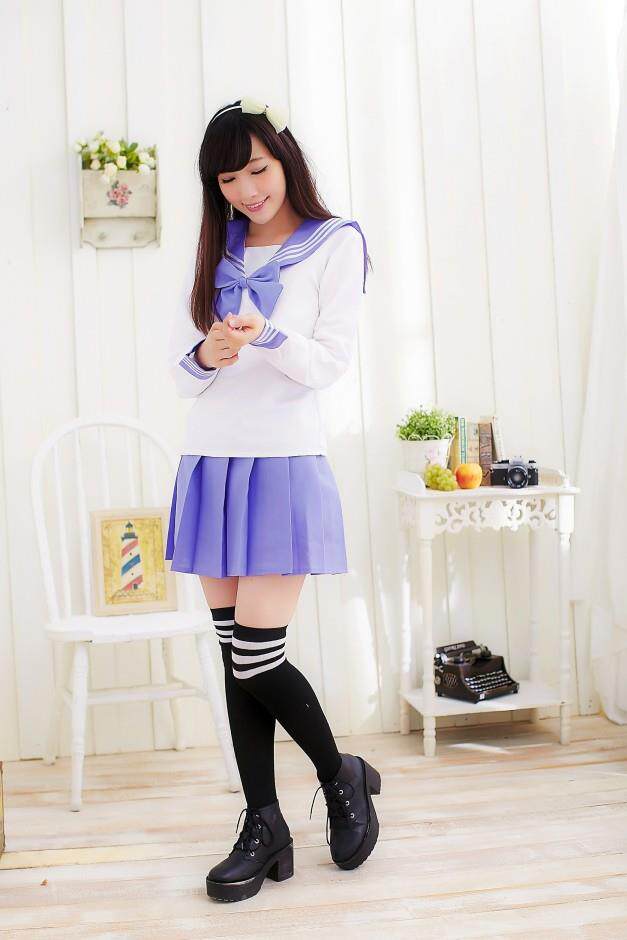 l英伦校服套装 韩国制服夏装日本学生装长 短袖水手服韩版女生班