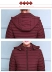 Áo khoác mùa đông bông mẹ nạp mới áo khoác giữa và tuổi già xuống bông của phụ nữ phần giữa cộng với phân bón cộng với kích thước bông áo khoác giải phóng mặt bằng