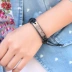 Tôn giáo Hàn Quốc Trang sức Trang sức Kinh Thánh Cross Bracelet Thánh Kinh Bracelet Bracelet vòng mã não Vòng đeo tay Clasp