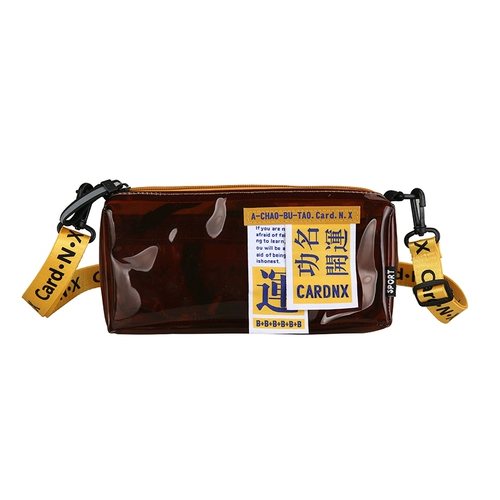 Японская универсальная водонепроницаемая сумка через плечо из ПВХ, пляжная сумка на одно плечо подходит для мужчин и женщин