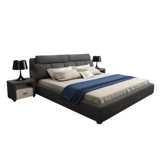 Кровать ткани можно разобрать и вымыть главную спальню современную минималистскую кровать для ткани 1,8 метра двуспальная кровать татами свадебная кровать хранение кровати мягкая кровать