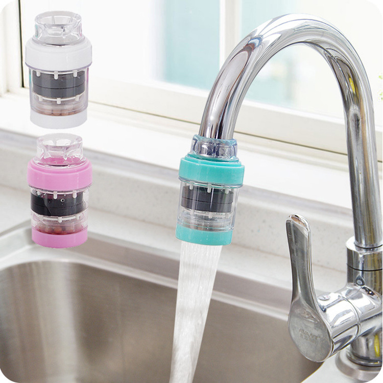 2个装自来水过滤器家用 水龙头过滤器防溅头简易厨房通用接头嘴热销139件包邮