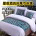 Bộ đồ giường khách sạn bán buôn sao khách sạn giường khăn giường cờ giường bao gồm giường cắt dải Trải giường