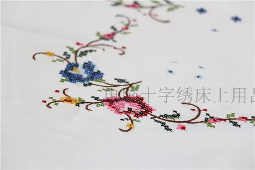 Новый год свадебный перекрестный вышитый роза LA009 был белым от сумков