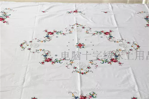 Новогоднее перекрестное стеганое одеяло, вышитое европейское и американское кросс