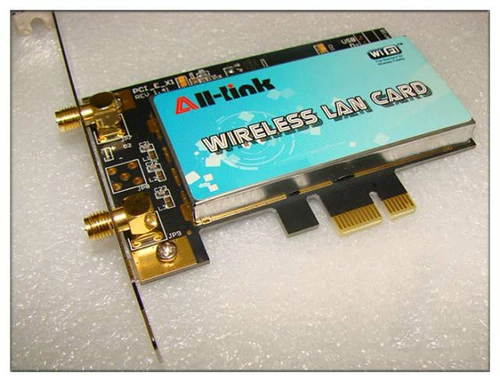 Realtek RTL8192 Платформа PCI-E Беспроводная сетевая карта Двойная антенна поддерживает Linux 300M