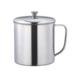 304 thép không gỉ cốc nước có nắp đậy xi lanh trà với tay cầm sắt cổ điển cup dày mẫu giáo miệng cốc trẻ em Tách