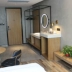 Các phòng khách sạn nhỏ thành một bộ đầy đủ các đồ nội thất sơn phòng tiêu chuẩn Cho thuê căn hộ Nhà B & B giường đôi 1,8 mét - Nội thất khách sạn