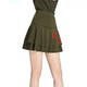 Армейская зеленая пятизвездочная юбка