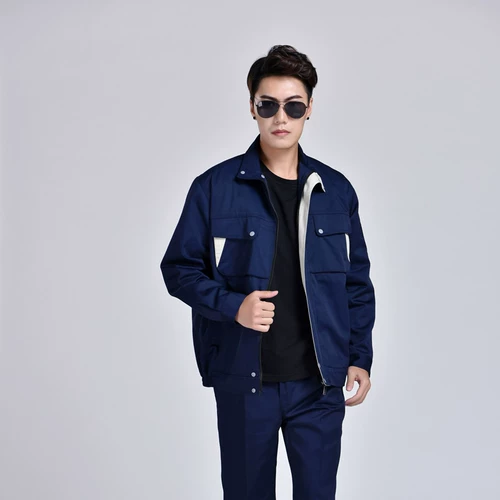 Зимняя рабочая одежда набор хлопка сгущенная плюшевая защита от труда одежда с автоматическим ремонтом одежды с двумя слоями рабочей одежды Заводская одежда