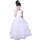 Ngày của trẻ em lau váy cô gái cưới hoa cô gái ăn mặc váy dài công chúa váy mẫu giáo gạc trắng dress gown Váy trẻ em