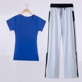 Летняя одежда, хлопковая спортивная танцующая футболка для спортзала, короткий рукав