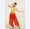 Yangko quần áo khiêu vũ quần áo biểu diễn trang phục hai người biến sân khấu biểu diễn quốc gia quần áo nam và nữ trống để khuyến khích múa lân rồng - Trang phục dân tộc quần baggy nam