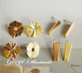Медные золотые аксессуары, серьги, DIY, золото 14 карат, серебро 925 пробы