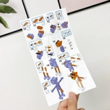 Nz0731 Kodo Ceel Грудное сундук Cheetos Коллекция окружающая крупные строительные блоки сборочной сборки стерео игрушки