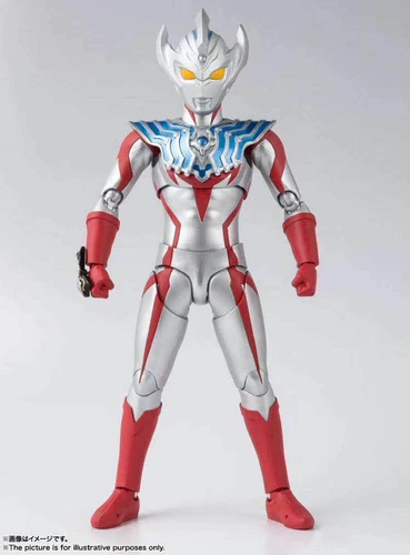 Bandai, Ultra, многошарнирный подвижный Ультрамен Тига, игрушка, фигурка, SHF