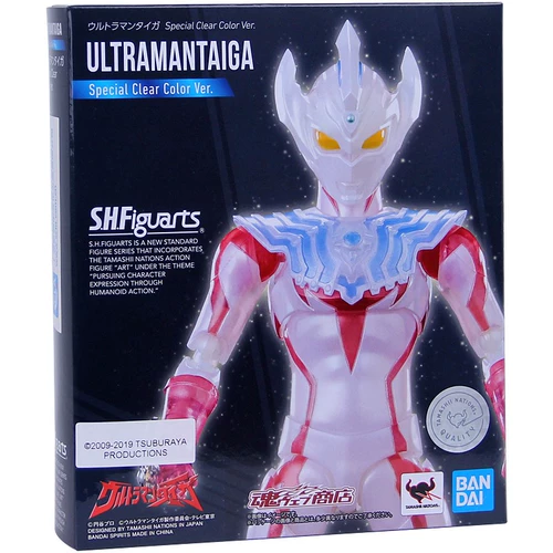 Bandai, Ultra, многошарнирный подвижный Ультрамен Тига, игрушка, фигурка, SHF