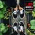 VANS Vans mùa hè giày nam nữ giày Đích Thực cổ điển low-top giày vải VN-0EE3BLK màu đen và trắng