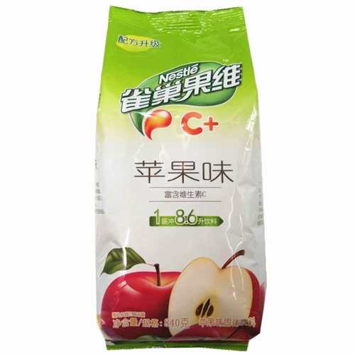 Бесплатная доставка гнездо фруктовый сок порошок апельсин C Mango Sugar Sydney Sydney Apple Lemon Black Galllon 840 грамм фруктового аромата напитка