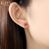 Маленькие универсальные серьги в виде сердечка, простой и элегантный дизайн, серебро 925 пробы