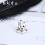 Глянцевые серьги для влюбленных, простой и элегантный дизайн