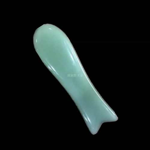 Нефритовая царапина доска Лицо лица лицевого глютена липкие глаза естественные цельные тела универсальная рыба в форме.