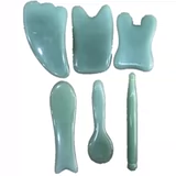 Нефритовая царапина доска Лицо лица лицевого глютена липкие глаза естественные цельные тела универсальная рыба в форме.