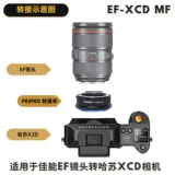 Pinggongfang peipro ef-xcd canon ef lens до harsu x2d/x1d/x1d ii/907x Поворот кольцо
